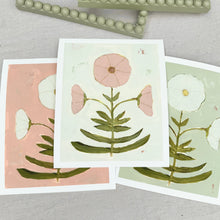 Load image into Gallery viewer, Jaipur Botanical Set in Sage, Blush and Pale Peony (PRINT)