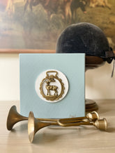 Load image into Gallery viewer, Horse Brass Intaglio Reservation
