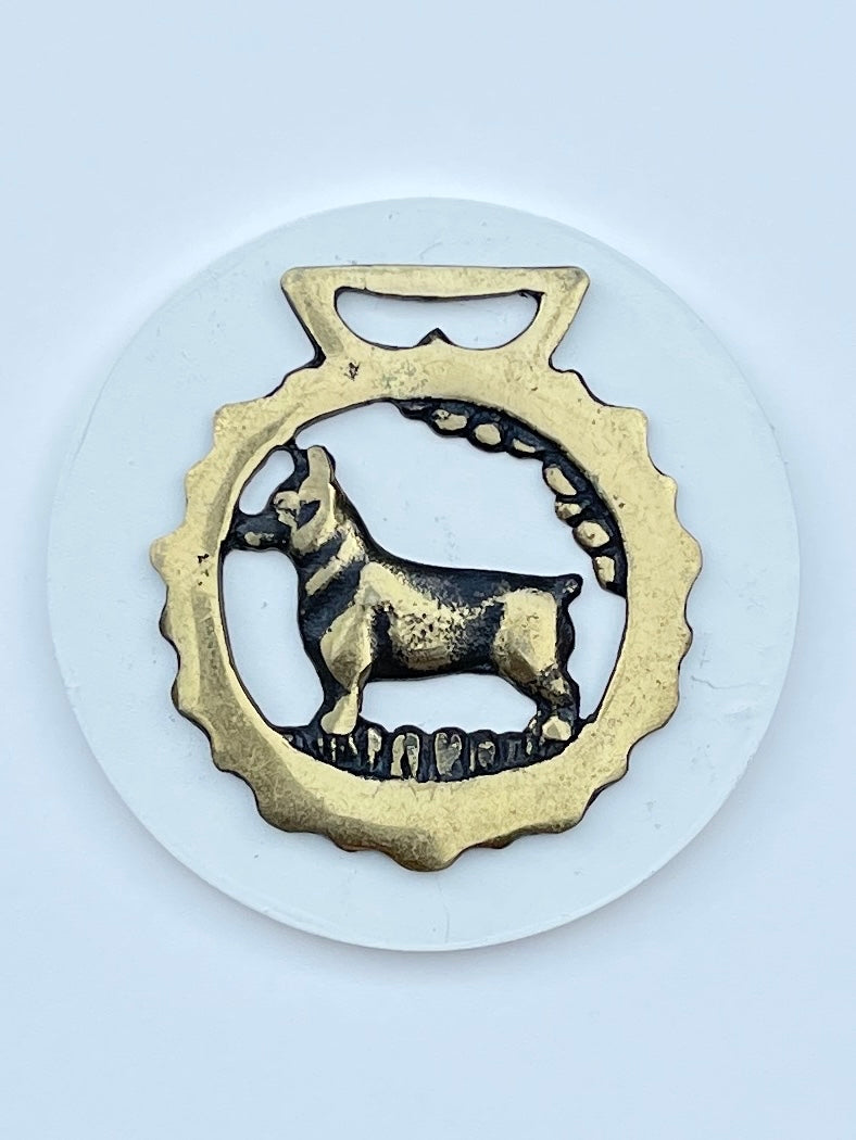 WELSH CORGI Horse Brass