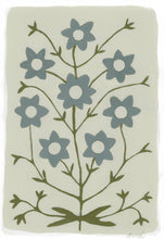Load image into Gallery viewer, Cottage Botanical II in Slate Blue (PRINT)
