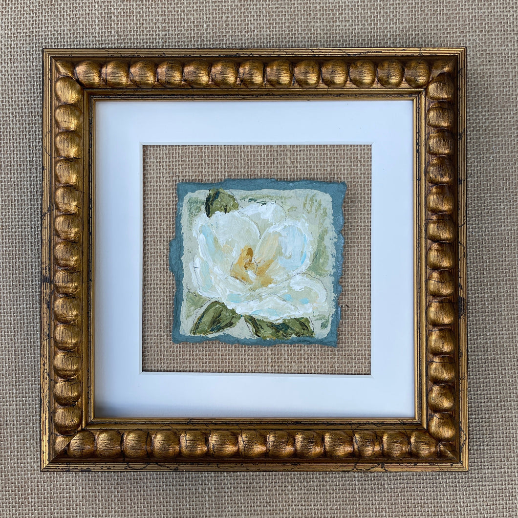 Framed Mini Magnolia IV, 8 x 8