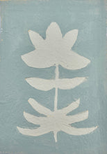 Load image into Gallery viewer, Small Jaipur Relief Botanical in Cornflower II
