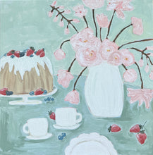 Load image into Gallery viewer, &#39;TEA AND CAKE&#39; (Available at Well + Wonder)
