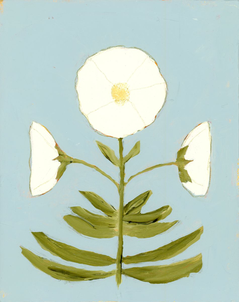 Jaipur Botanical in Ivory (PRINT)