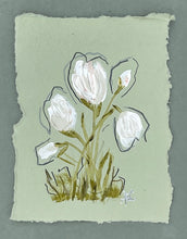 Load image into Gallery viewer, Petite Florals in Sage, Set of 3
