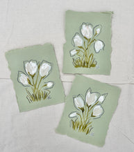 Load image into Gallery viewer, Petite Florals in Sage, Set of 3
